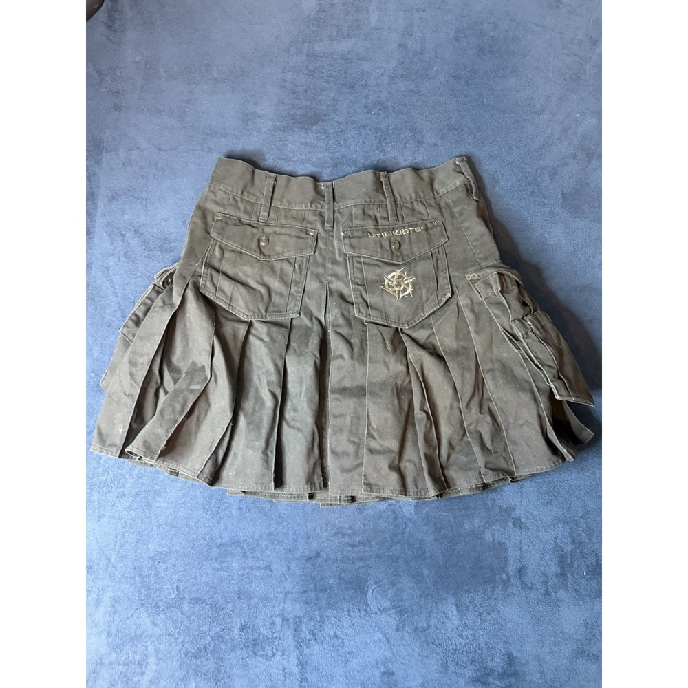 Vtg 90s Utilikilts Kilt Mens 40 Actual 36 Black USA Utility Survivalist Denim